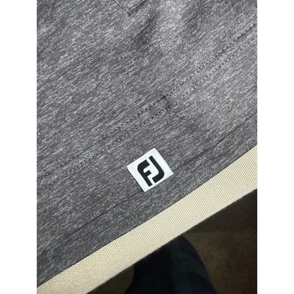 Footjoy Hoodie Adult XXL Dark Gray Pullover Drawstring Burlington 1929 Mens